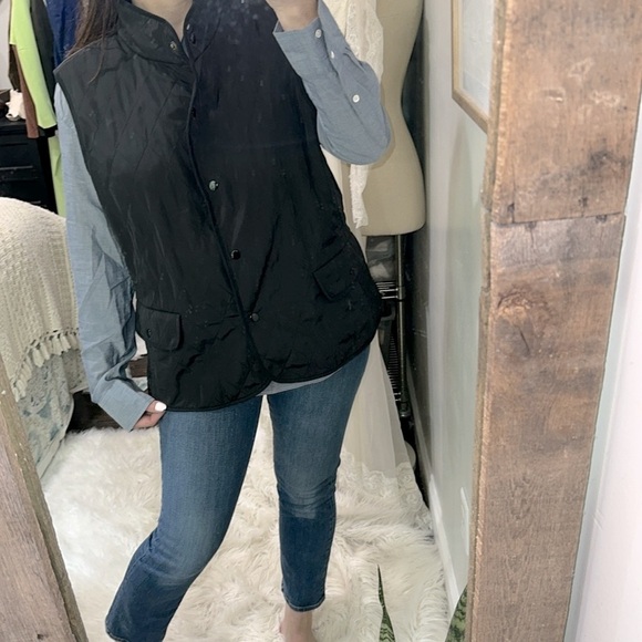 TALBOTS Black puffer vest size XLarge new with tags - Picture 3 of 8